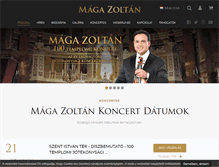 Tablet Screenshot of magazoltan.com